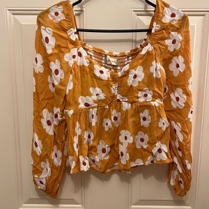 Altar’d state long sleeve blouse